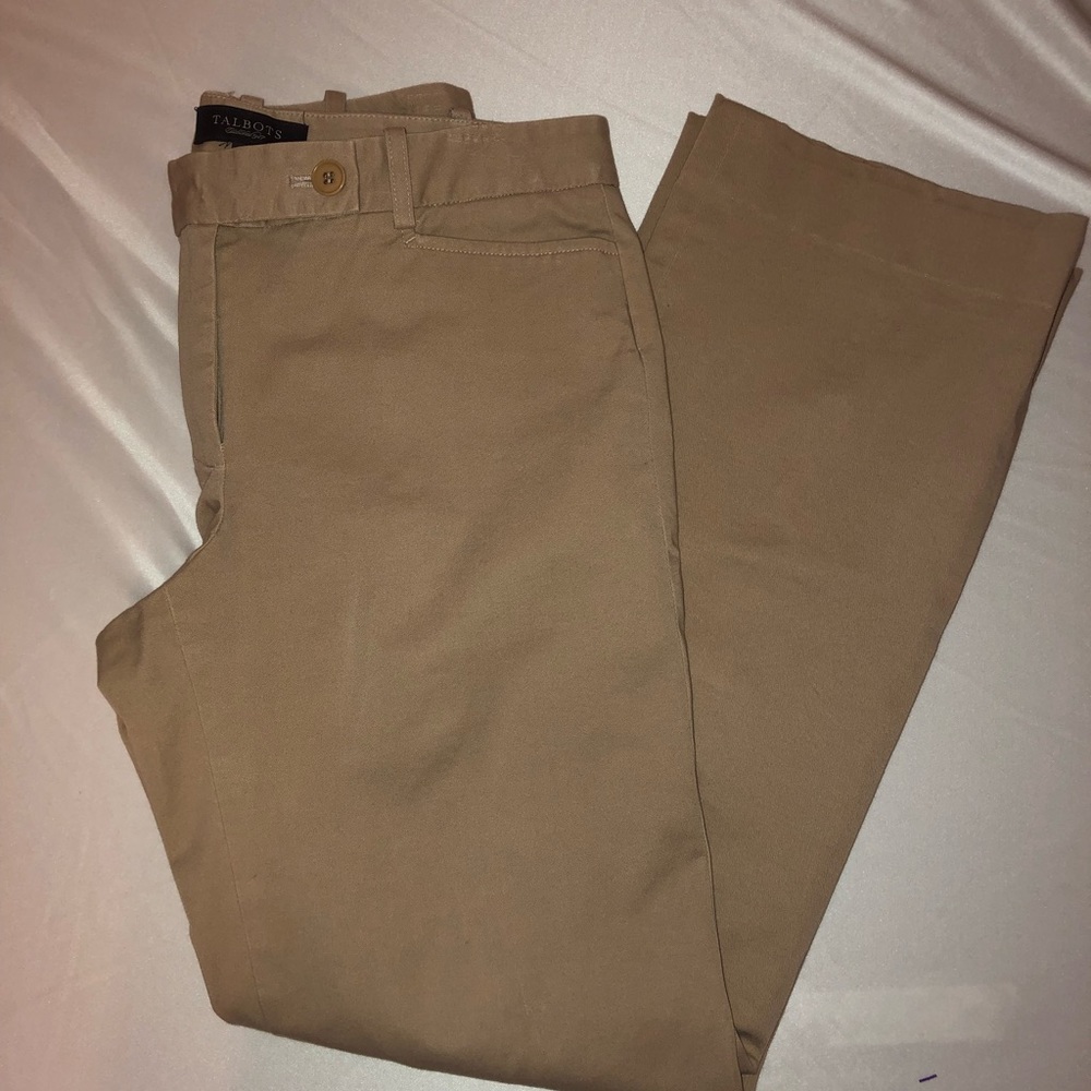 Talbots Signature Khakis
